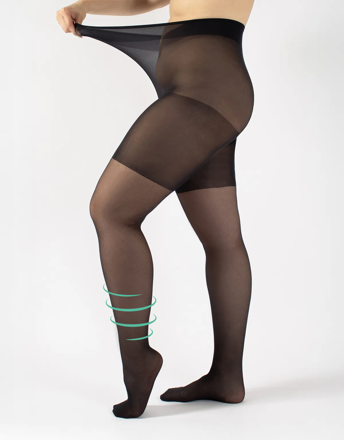 SUPPORT CURVY TIGHTS - 40 DEN