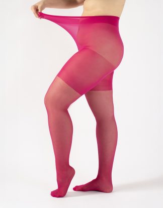 SHEER PLUS SIZE TIGHTS - 20 DEN