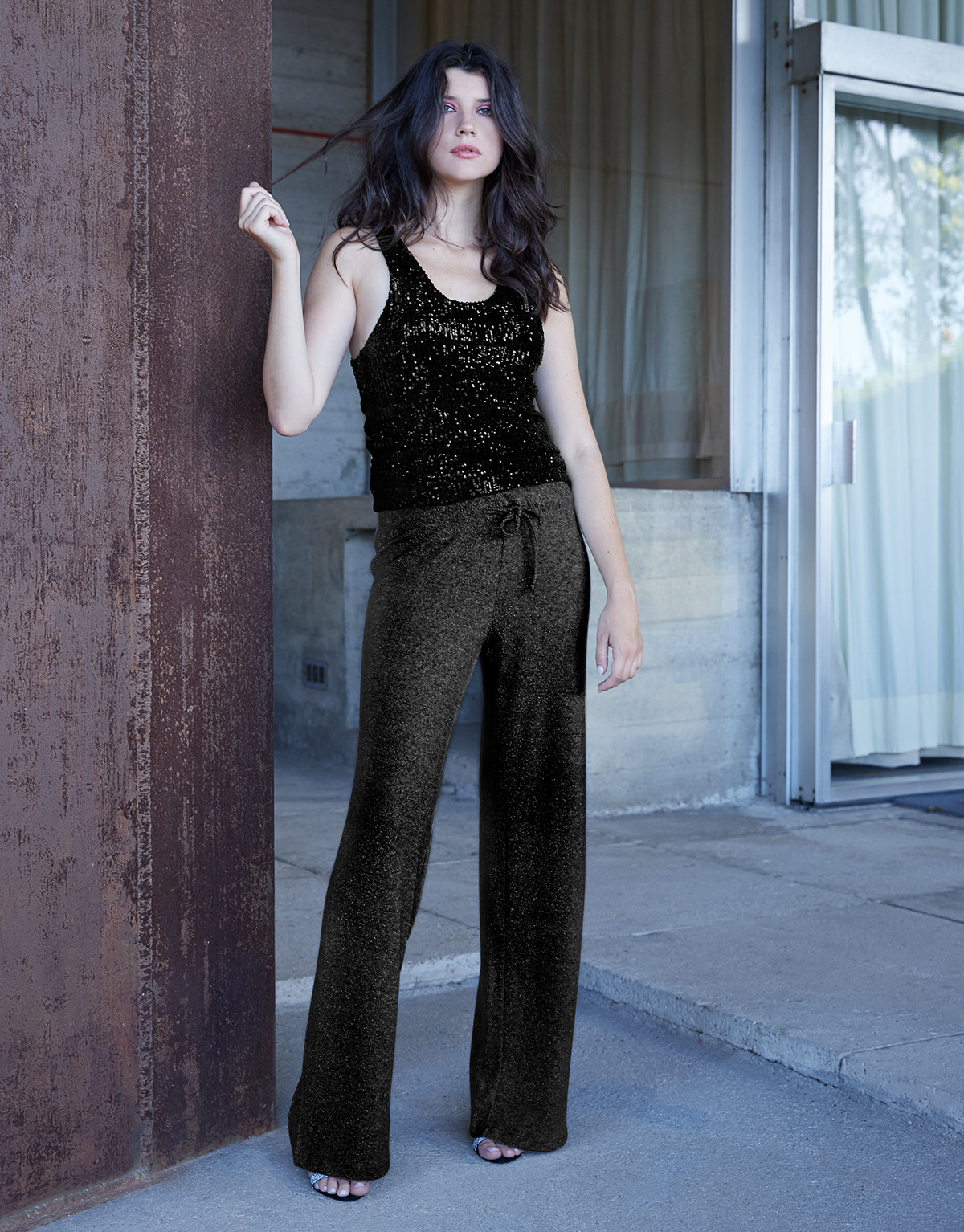 WOMAN PALAZZO TROUSERS