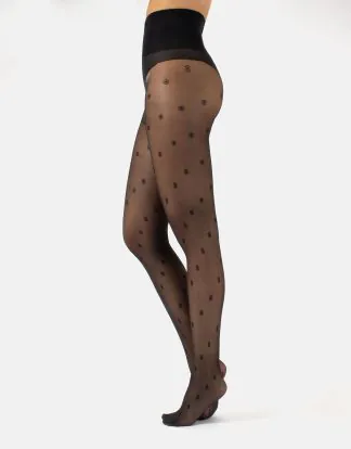 ETHIC PATTERN RECYCLED SHEER TIGHTS RECYCLED - 20 DEN