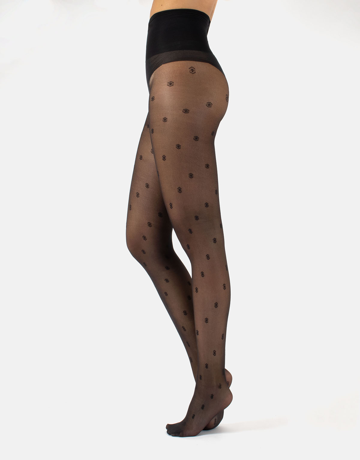 ETHIC PATTERN RECYCLED SHEER TIGHTS RECYCLED - 20 DEN