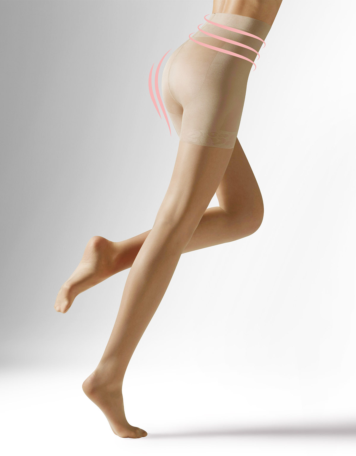 SHEER SHAPING TIGHTS - 20 DEN