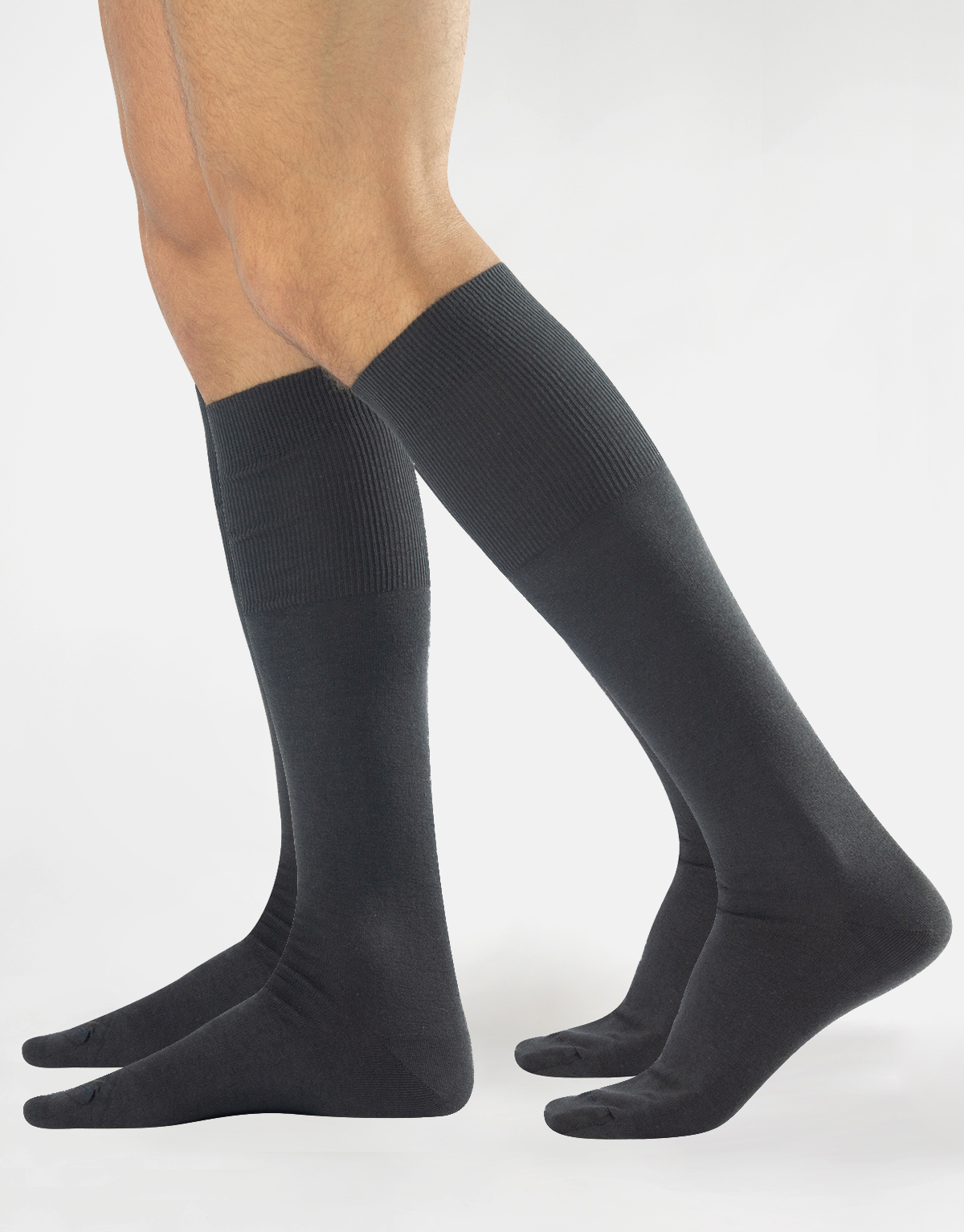 WARM COTTON PLAIN KNEE HIGH SOCKS