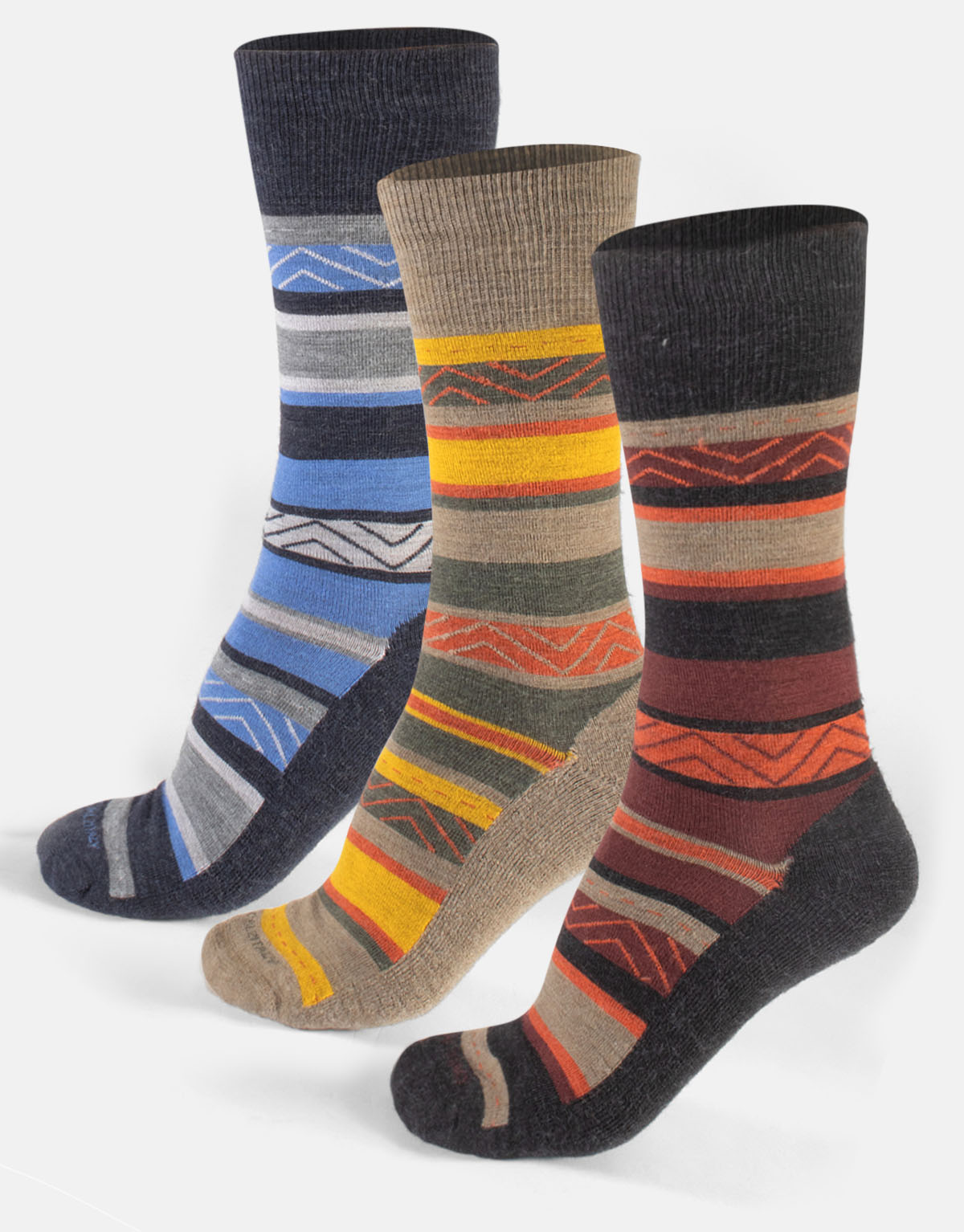 MERINO WOOL SOCKS - GEOMETRIC