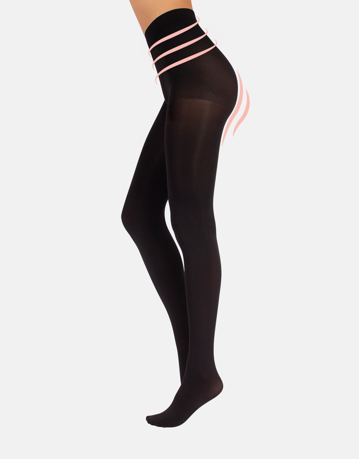 OPAQUE SHAPER TIGHTS - 100 DEN