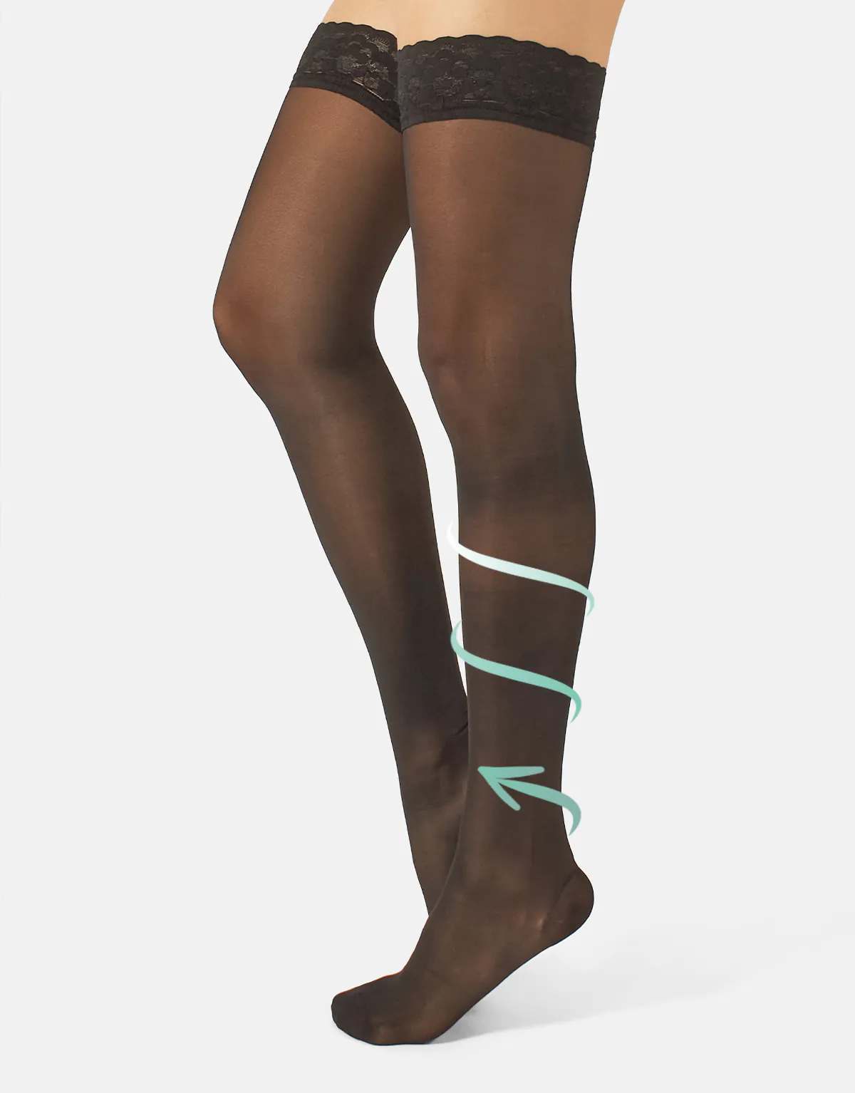 MEDIUM COMPRESSION STOCKINGS - 70 DEN