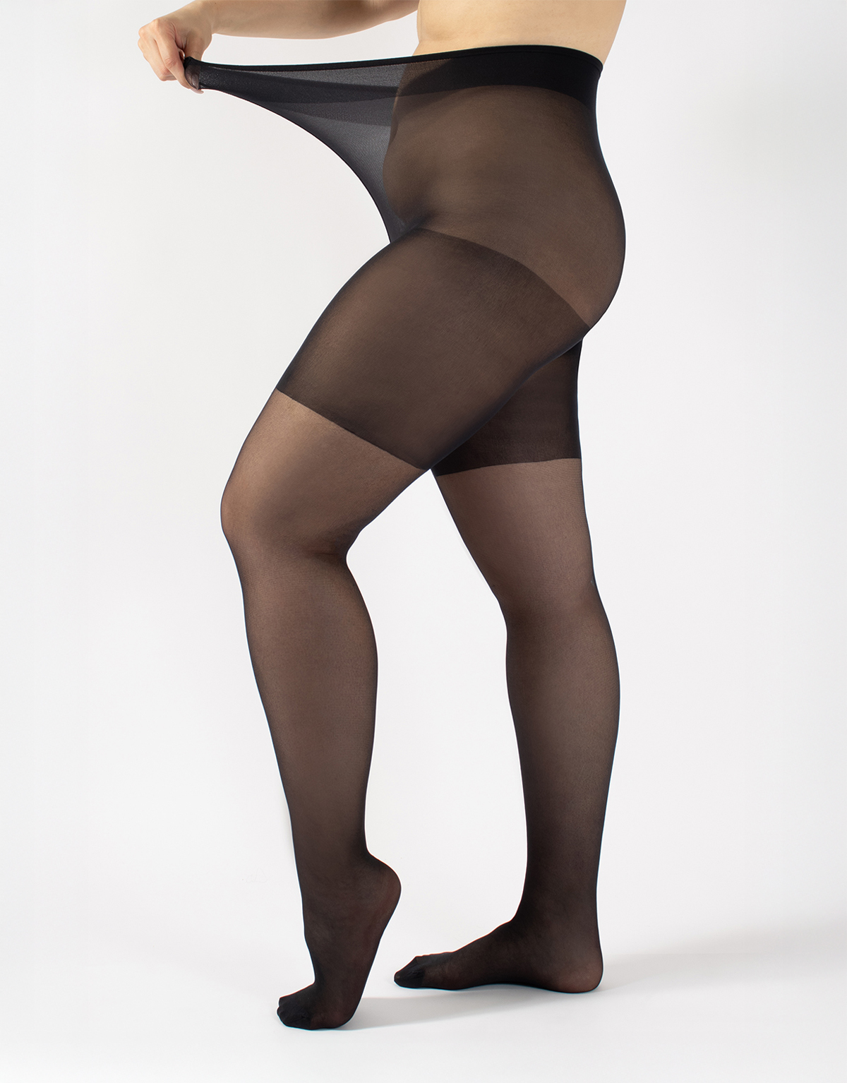 CURVY PLUS SIZE TIGHTS - 40 DEN