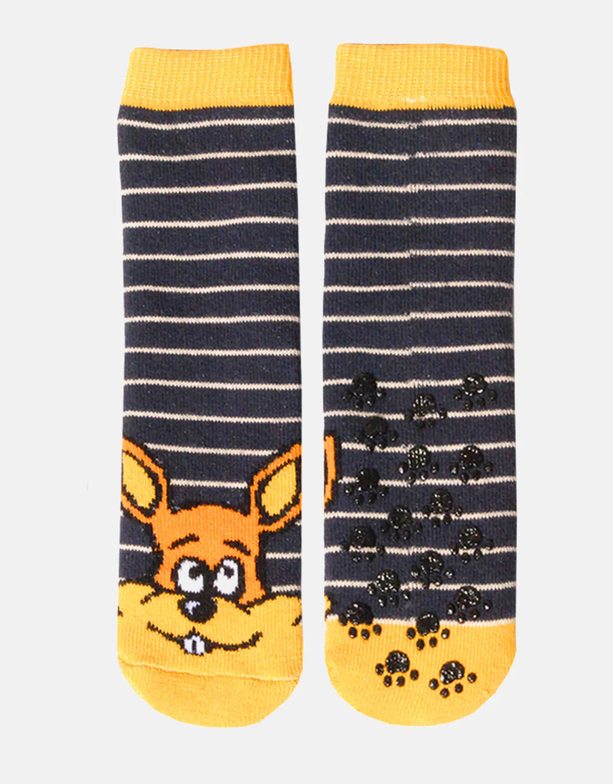 TODDLER SLIPPER SOCKS WITH BUNNY