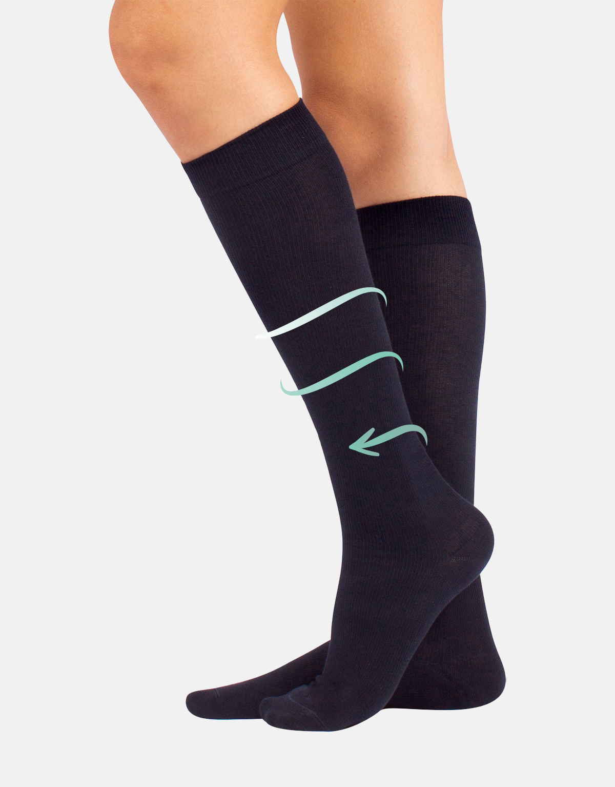 MEDIUM COMPRESSION COTTON SOCKS
