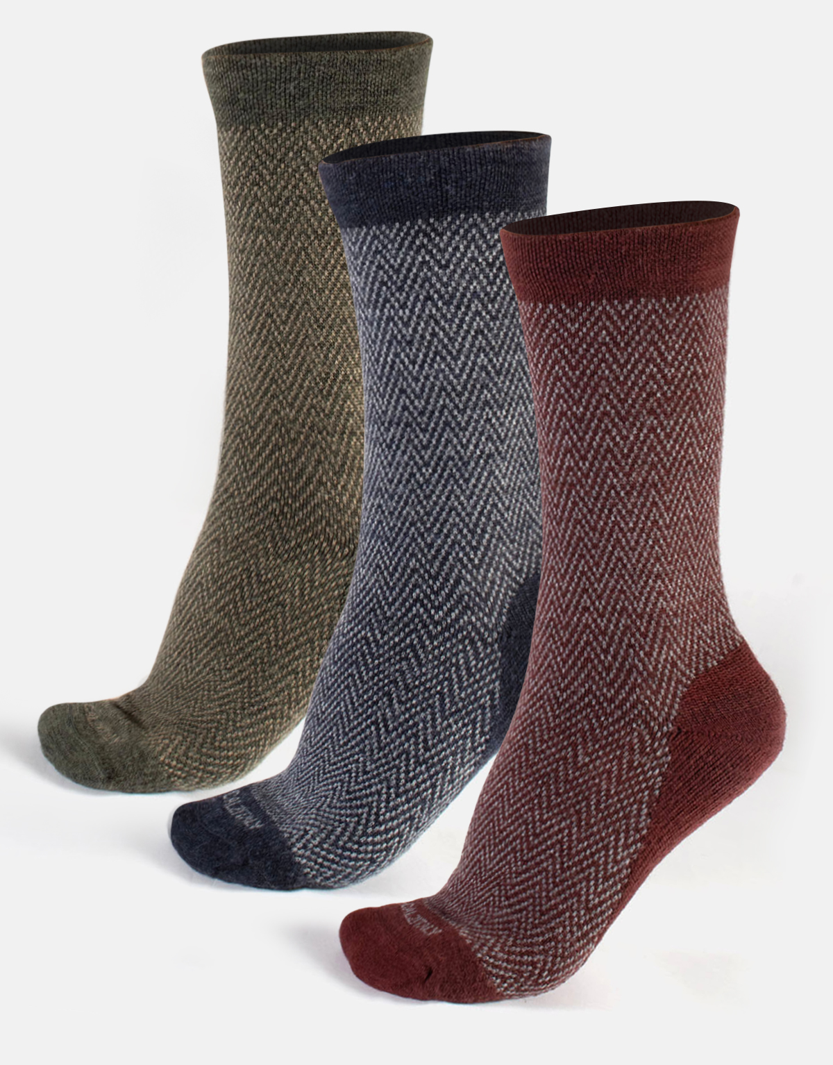 MERINO WOOL SOCKS - ZIG ZAG
