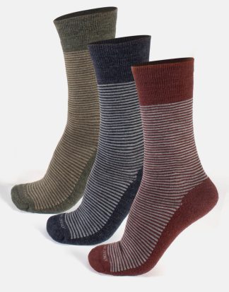 MERINO WOOL SOCKS - STRIPES