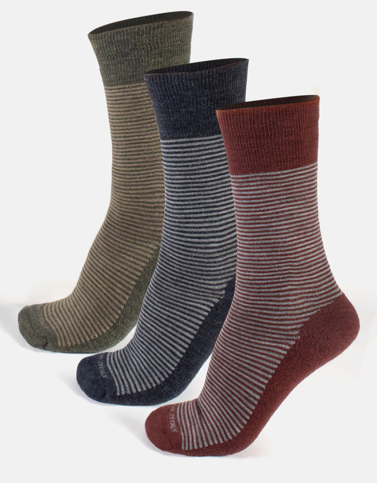 MERINO WOOL SOCKS - STRIPES