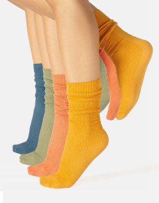 RIBBED SOCKS - 60 DEN