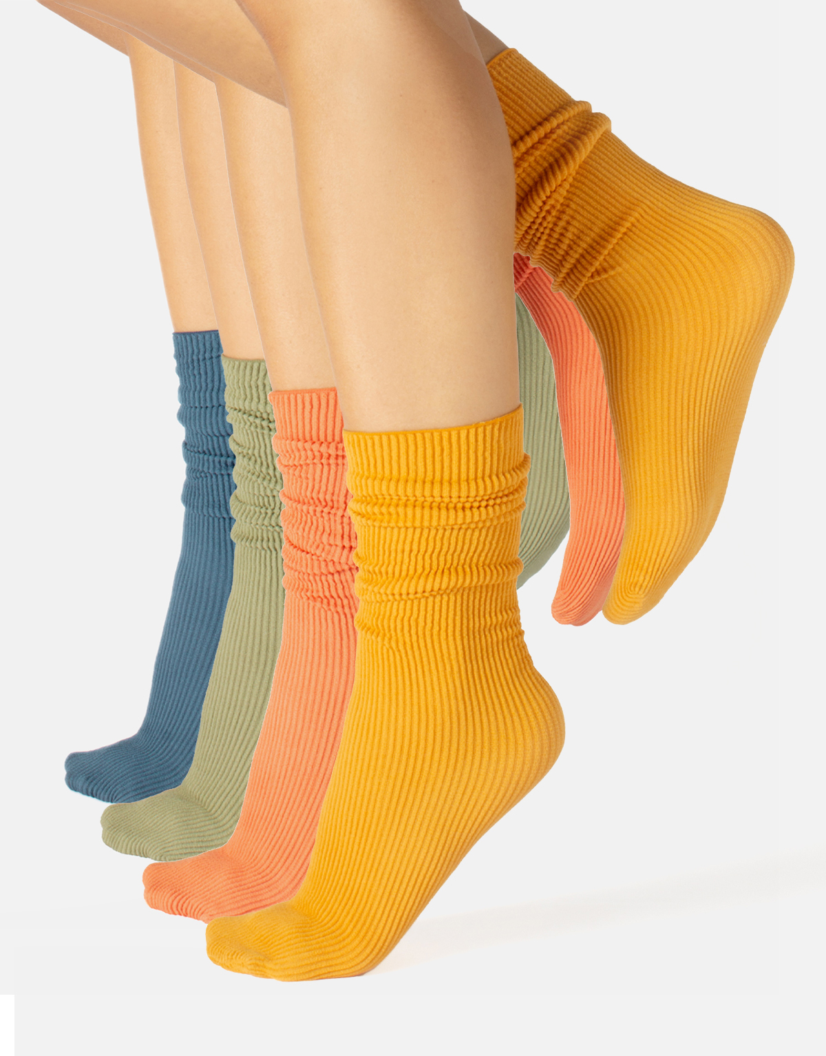 RIBBED SOCKS - 60 DEN