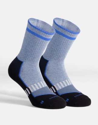 COTTON SPORT CREW SOCKS WITH TERRY SOLE