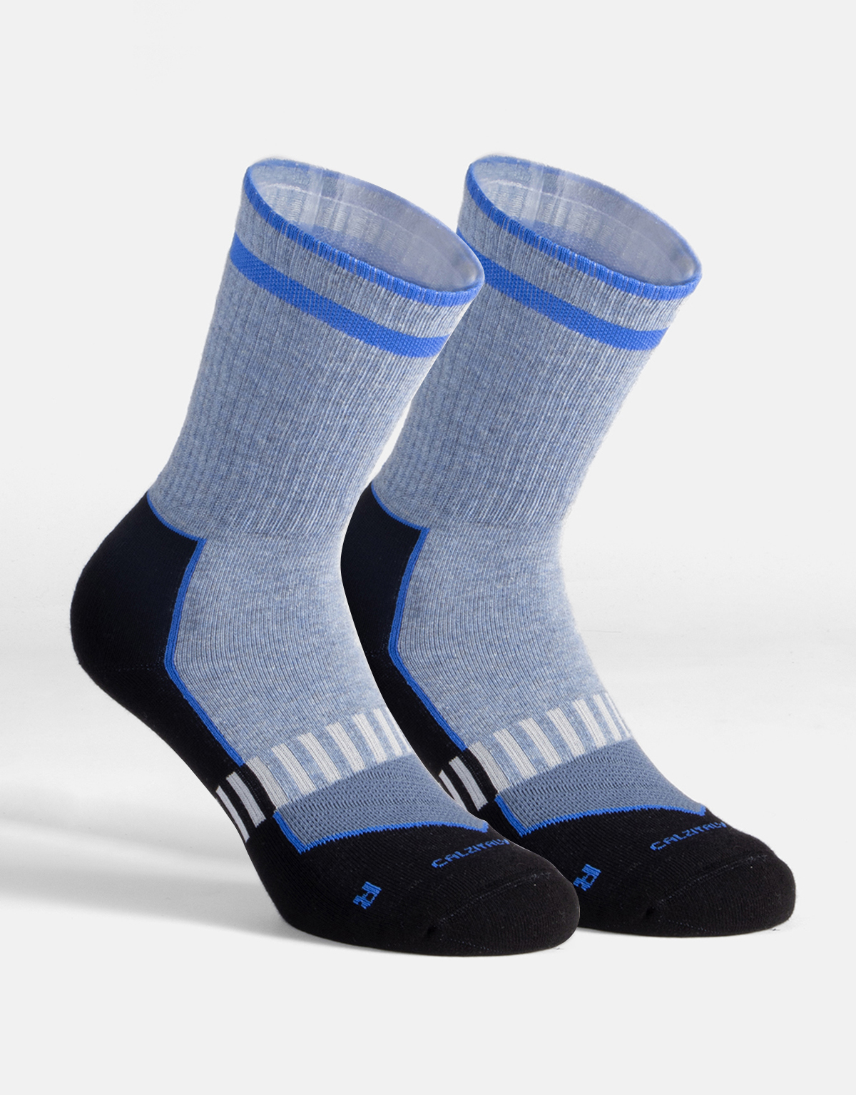 COTTON SPORT CREW SOCKS WITH TERRY SOLE