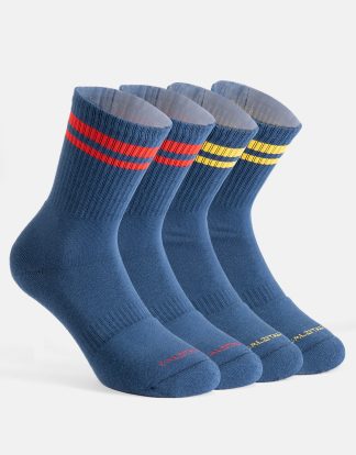 PACK 2 PAIRS – PERFORMANCE CREW UNISEX SOCKS WITH TERRY SOLE