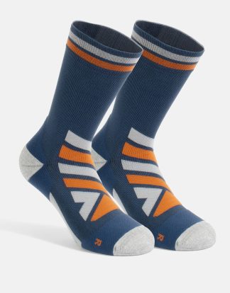 TECHNICAL CREW SOCKS WITH TERRY SOLE - DRYARN
