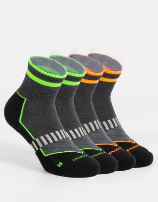PACK 2 PAIRS – TECHNICAL ANKLE SOCKS WITH TERRY SOLE