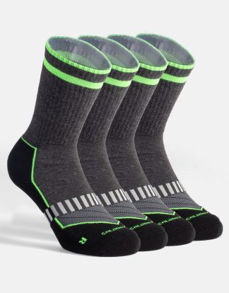 PACK 2 PAIRS - COTTON SPORT CREW SOCKS WITH TERRY SOLE