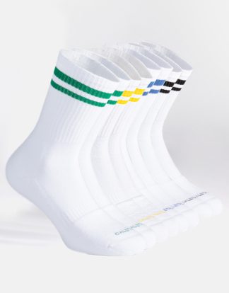 PACK 4 PAIRS – PERFORMANCE CREW UNISEX SOCKS WITH TERRY SOLE