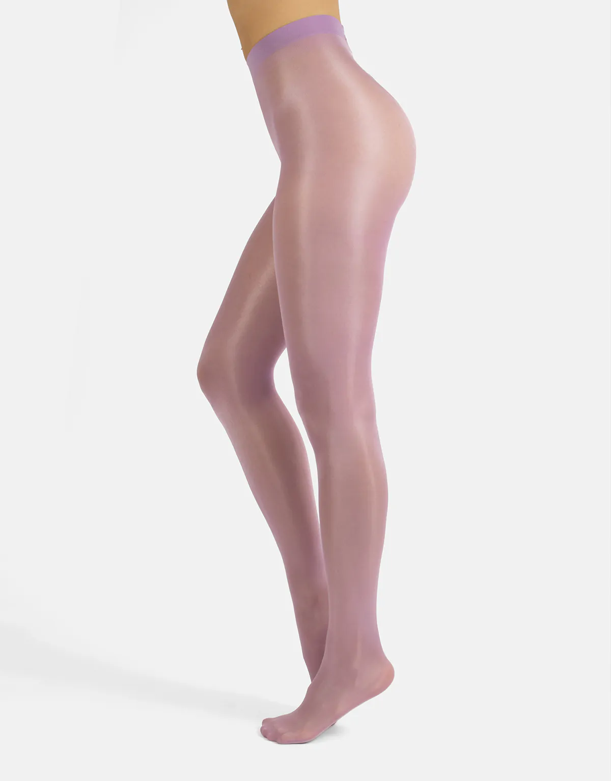SHEER GLOSSY TIGHTS - 40 DEN