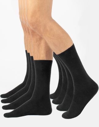 PACK 4 PAIRS MERINO WOOL CALF SOCKS