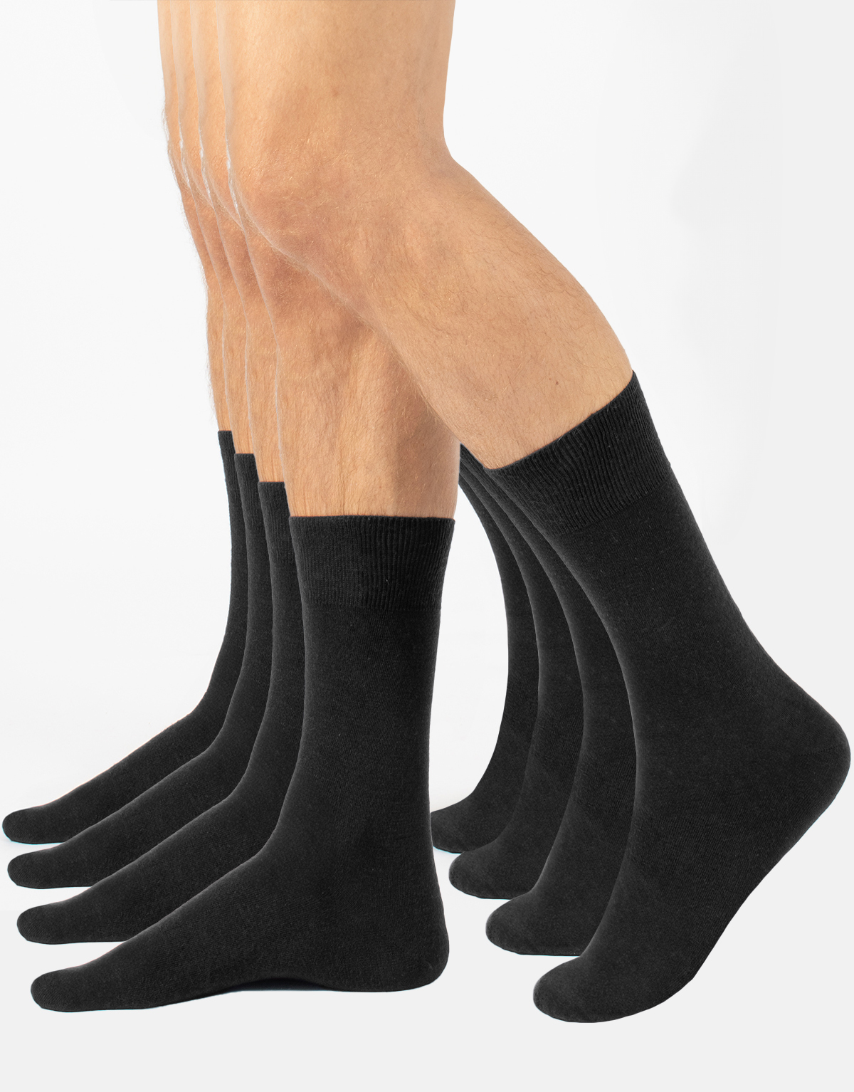 PACK 4 PAIRS MERINO WOOL CALF SOCKS
