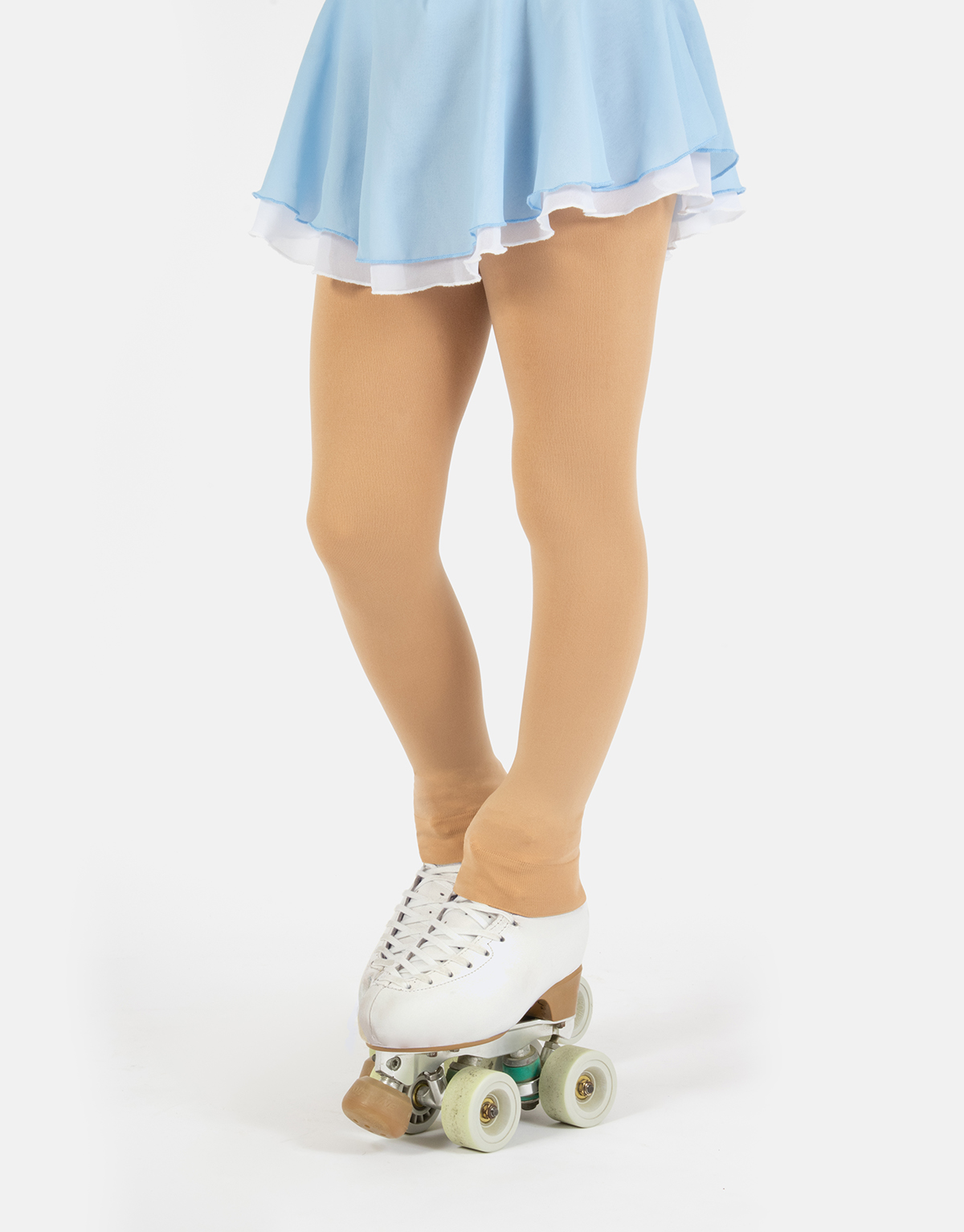 GIRLS' SKATING LEGGINGS 80 DEN