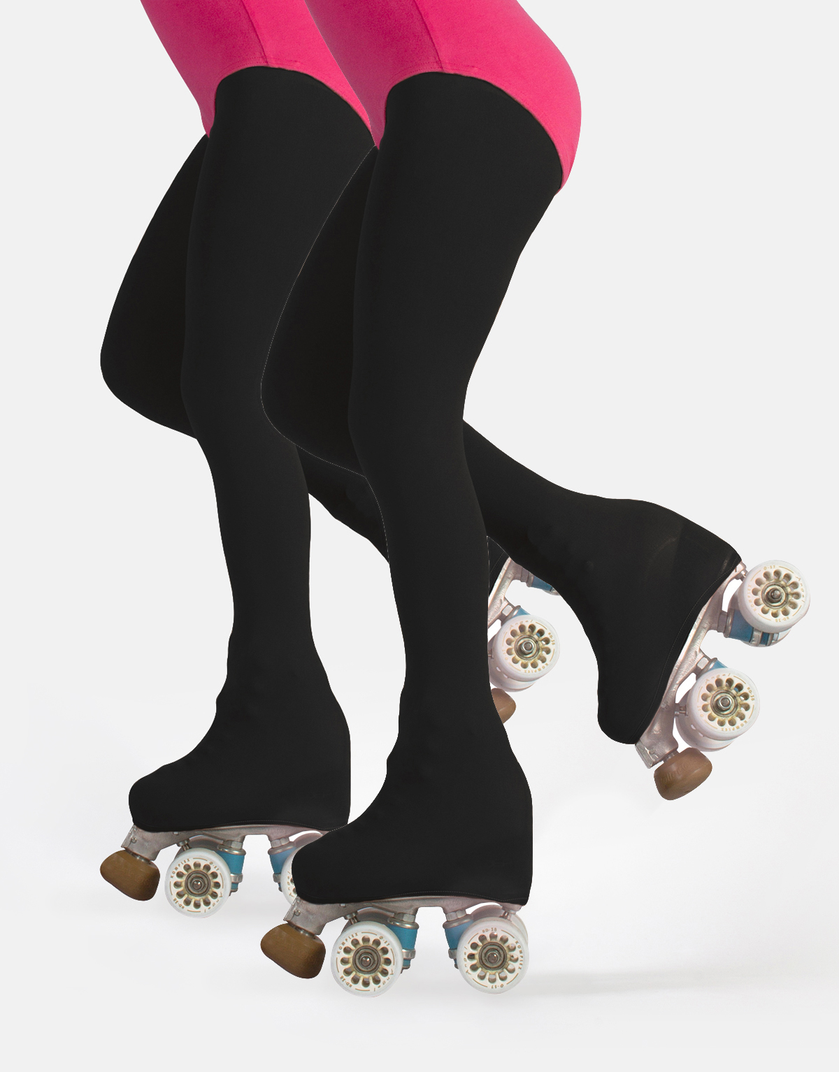 PACK GIRL SKATING BOOT COVER TIGHTS - 70 DEN