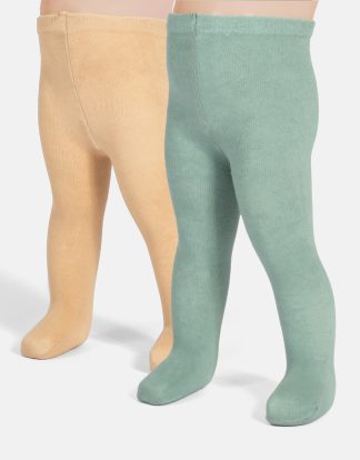 PACK 2 PAIRS - BABY COTTON TIGHTS - 200 DEN